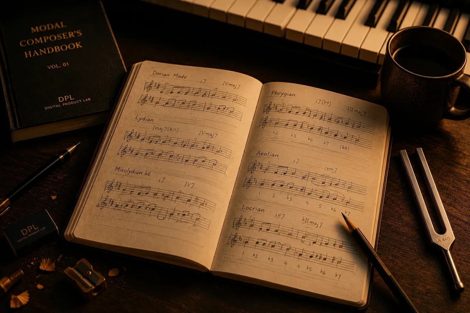 Modal Composer's Handbook premium product artwork